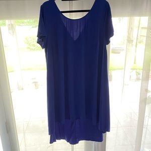 Torrid Royal Blue High-Low Dress